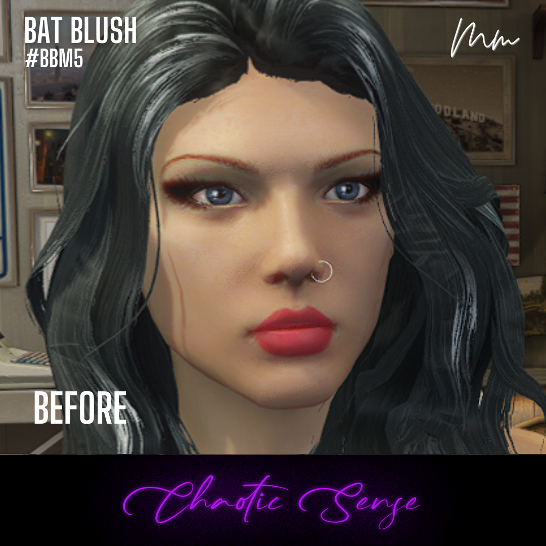 Bat Blusher Makeup for MP Female