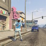 Blue Louis Vuitton supreme jeans (update) v1.10 Final (update) – GTA 5 mod