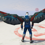 Captain America Sam Wilson MCU (RETEXTURE) 1.0