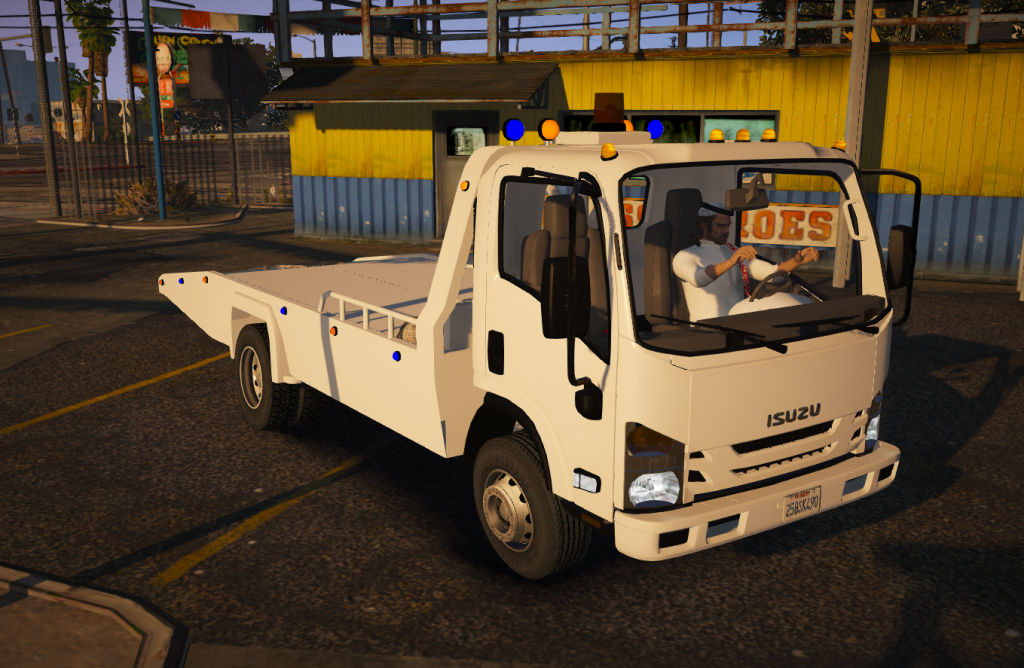 Car Transporter Isuzu Gta 5 Mod 0645