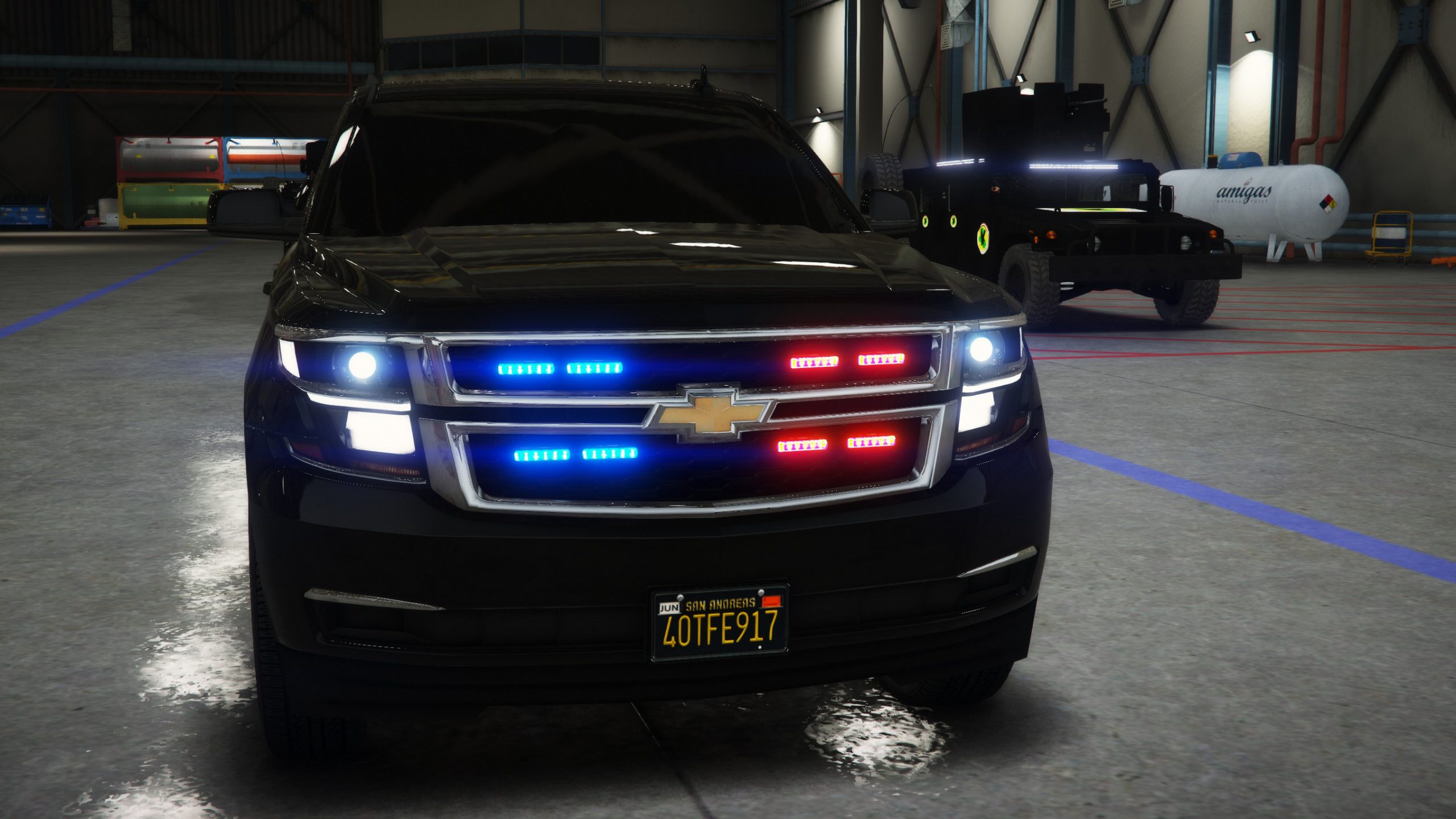 Chevrolet 2016 Suburban LTZ secret service Armored [Add-On] 1.1