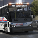 Coach USA MCI D4500CT Coach Bus [Replace] 1.0