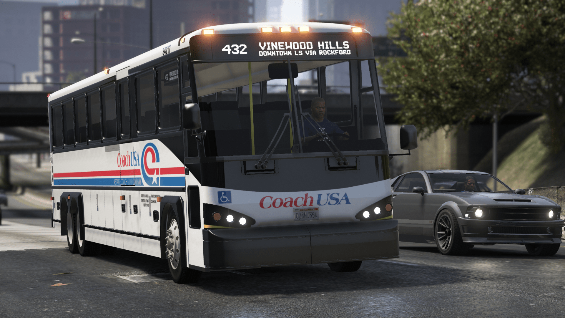 Coach USA MCI D4500CT Coach Bus [Replace] 1.0