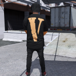 VLONE "DOUBLE LAYER TEE" For Franklin