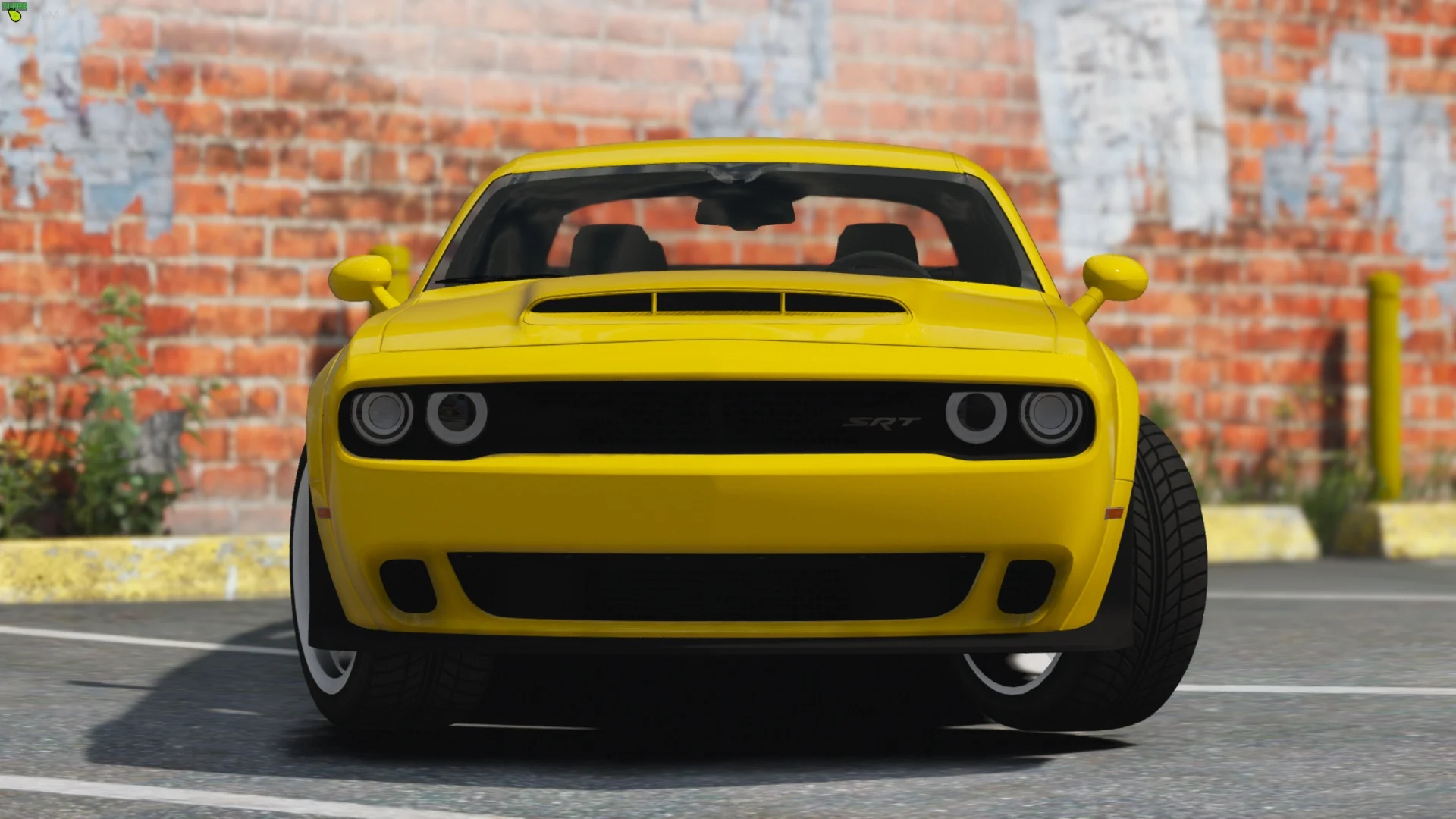 Супер 0. Додж Челленджер 2018 ГТА. Додж Челленджер демон ГТА 5. Dodge Challenger GTA 5 Mod. Dodge srt Demon 1:18.