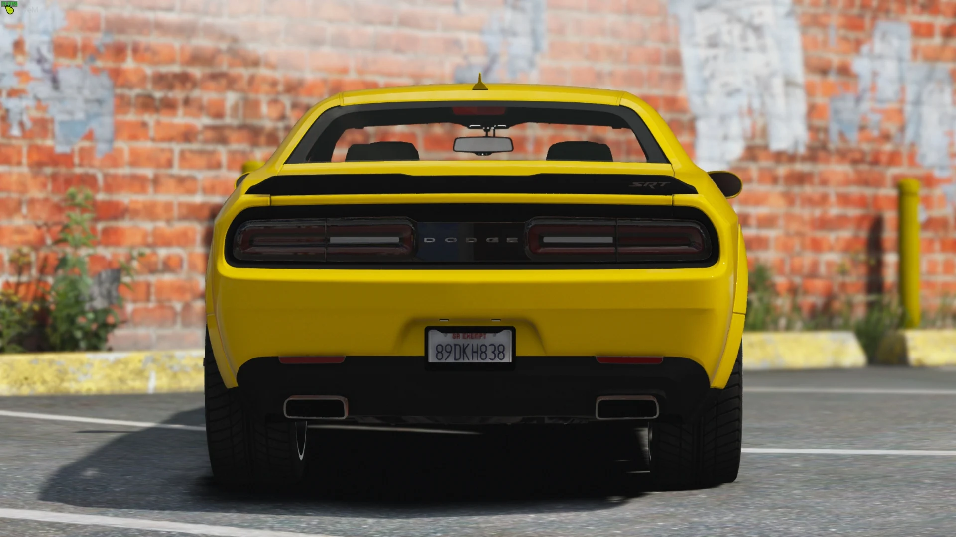 Dodge Challenger Demon 18 Replace Fivem 20 Gta 5 Mod 7061