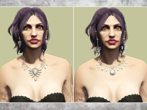 Necklace & Earring Set for MP Female 2