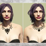 Necklace & Earring Set for MP Female 2