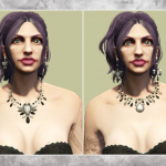 Necklace & Earring Set for MP Female 2