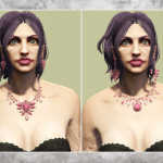 Necklace & Earring Set for MP Female 2