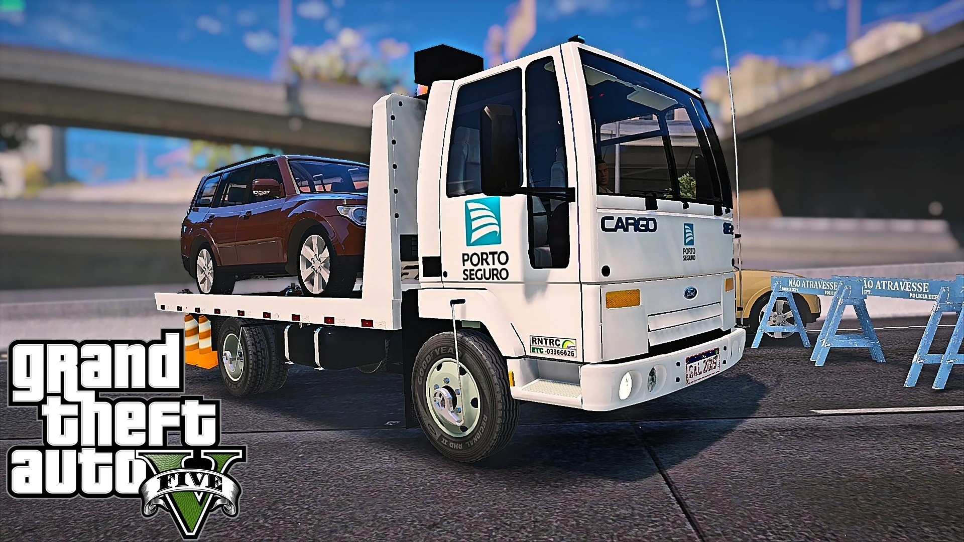 Ford Cargo 815 Tow Truck Porto Seguro [Add-On / Replace] [ELS] [FiveM] 2.0