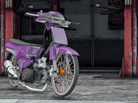 Honda Dream supercup 125 Drag Thailand [Add-On / FiveM] 1.0