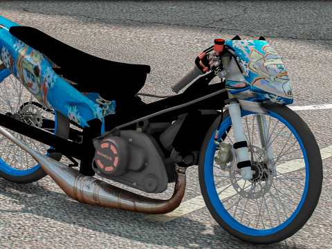 Honda Nova Dash Drag style Thailand