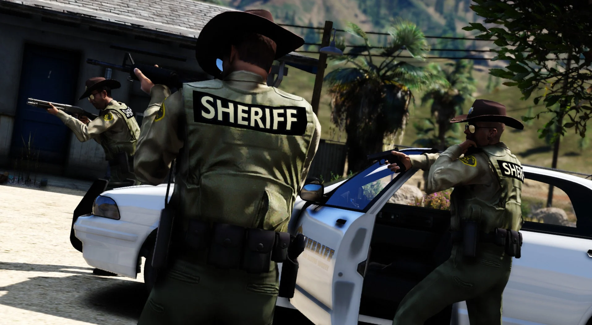 Improved Vanilla Los Santos County Sheriff Deputies [LSSD]