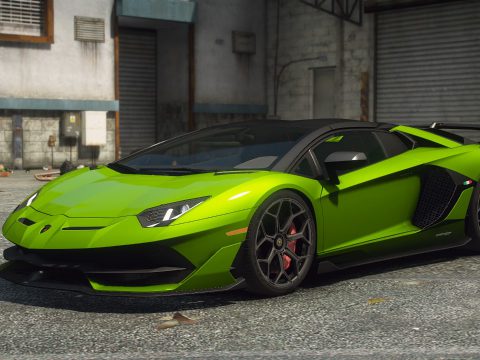Lamborghini Aventador SVJ Roadster [Add-On | Extras | Template] 1.01 hotfix