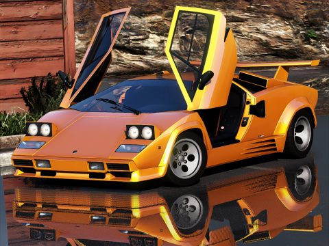 Lamborghini Countach 1988 [Add-On | Template | Extras] 1.1