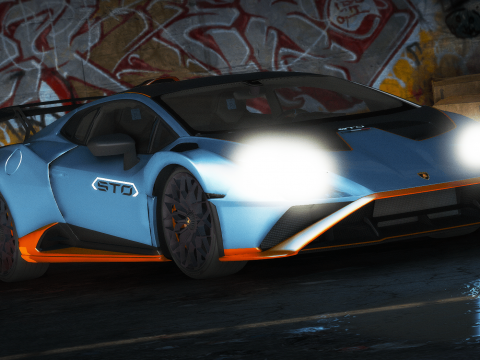 Lamborghini Huracan STO 2021 [Add-On / FiveM | Unlocked] 1.0
