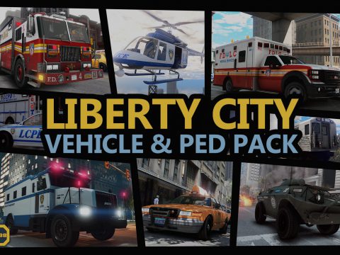 Liberty City Vehicle & Ped Pack (FDLC, LCPD and more) [Add-On | Liveries | Sounds | Custom Shards] v1.2.3