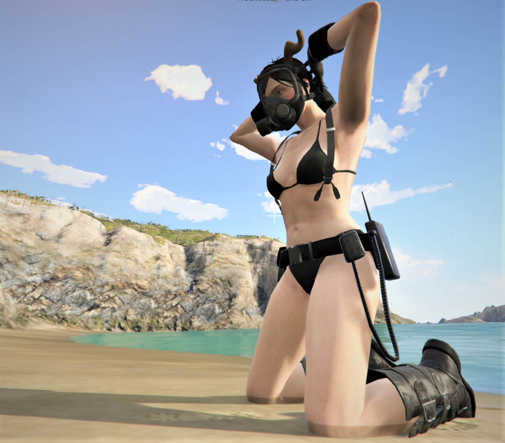 MP Sexy Military Female Outfit Menyoo GTA Mod