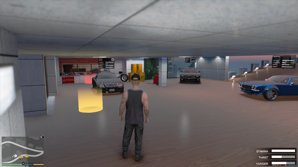 SPG | Franklin's Mega Garage First Floor as SinglePlayerGarage 1.0 ...