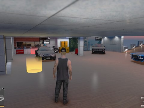 SPG | Franklin's Mega Garage First Floor as SinglePlayerGarage 1.0