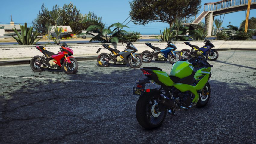 Ninja 250 fi all new [Add-On] 1.01 – GTA 5 mod