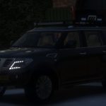 Nissan Patrol Platinum 2014 off road [Add-On | Extras]