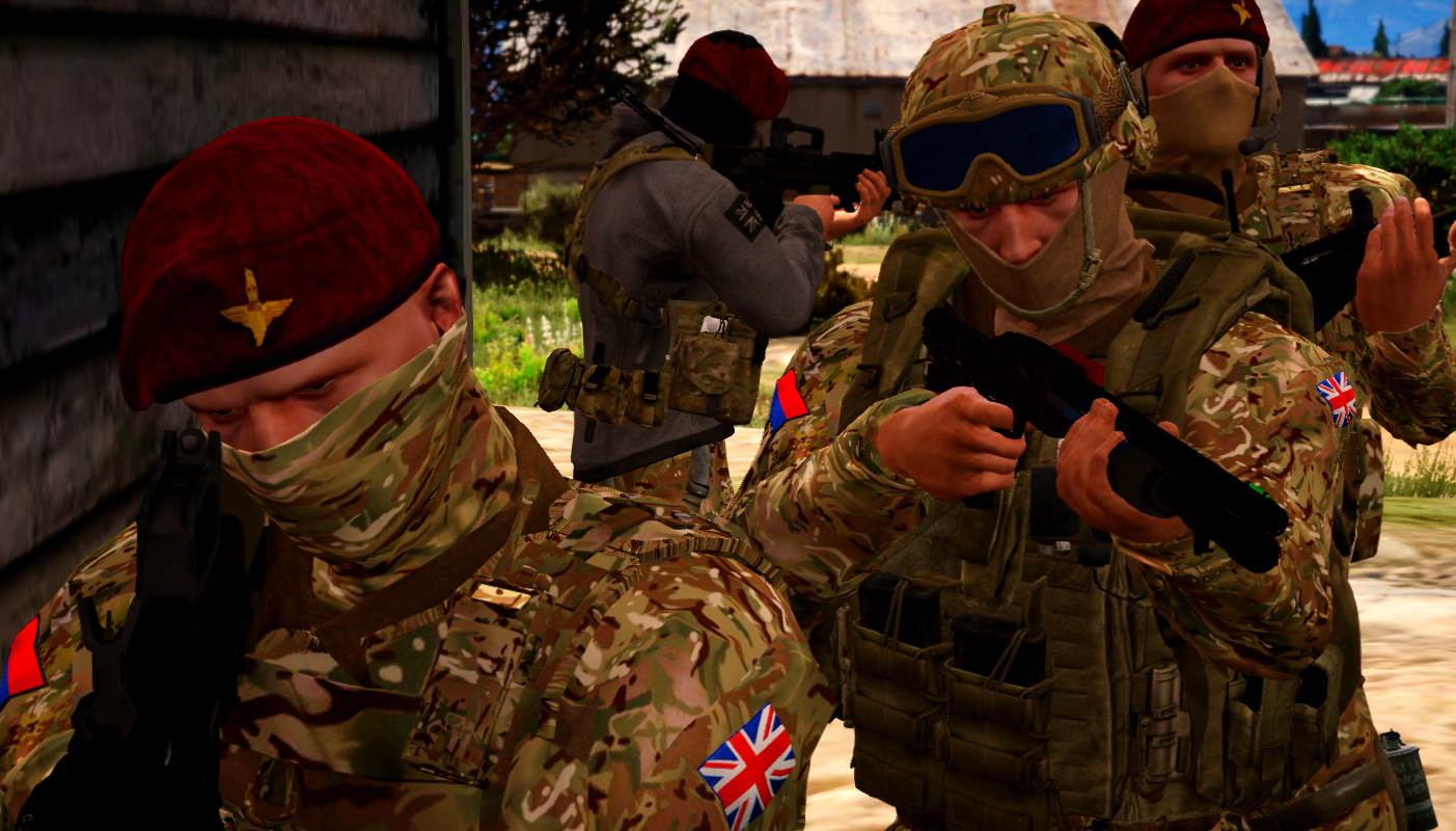 Para and royal marine berets (Retexture)