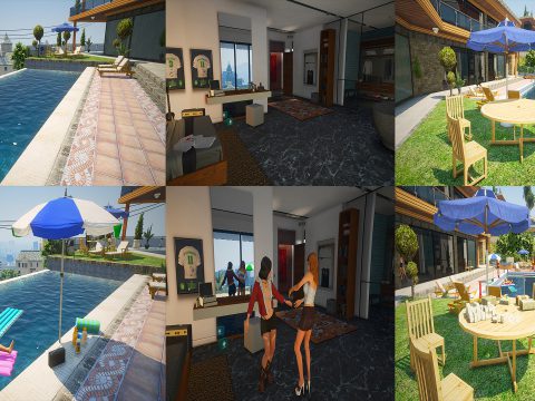 Franklin's Playboy House with Animations [Menyoo] 1