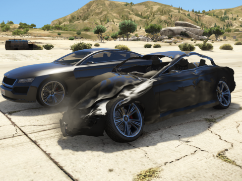 Realistic Car Damage With Better Deformation For DLC Vehicles 1.0.2