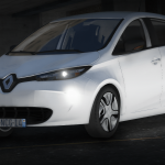 Renault Zoé 2013 [ Add-On | FiveM | Lock ] 1.0