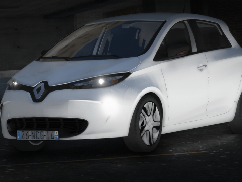 Renault Zoé 2013 [ Add-On | FiveM | Lock ] 1.0