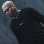 Supreme Black box logo x Crewneck Sweatshirt 1.0