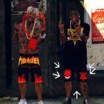 Thrasher Shorts(for Franklin) 1.0