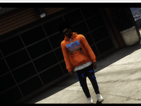 VLONE sagged jeans mp/sp male, franklin