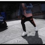 VLONE sagged jeans mp/sp male, franklin