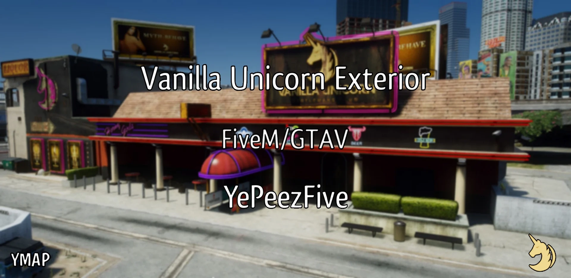 Vanilla Unicorn Exterior [YMAP / FiveM] 1.0