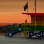 Vespucci Beach Pride Lifeguard Tower