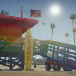 Vespucci Beach Pride Lifeguard Tower