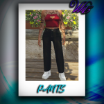 Wide Jeans for MP Female 1.0