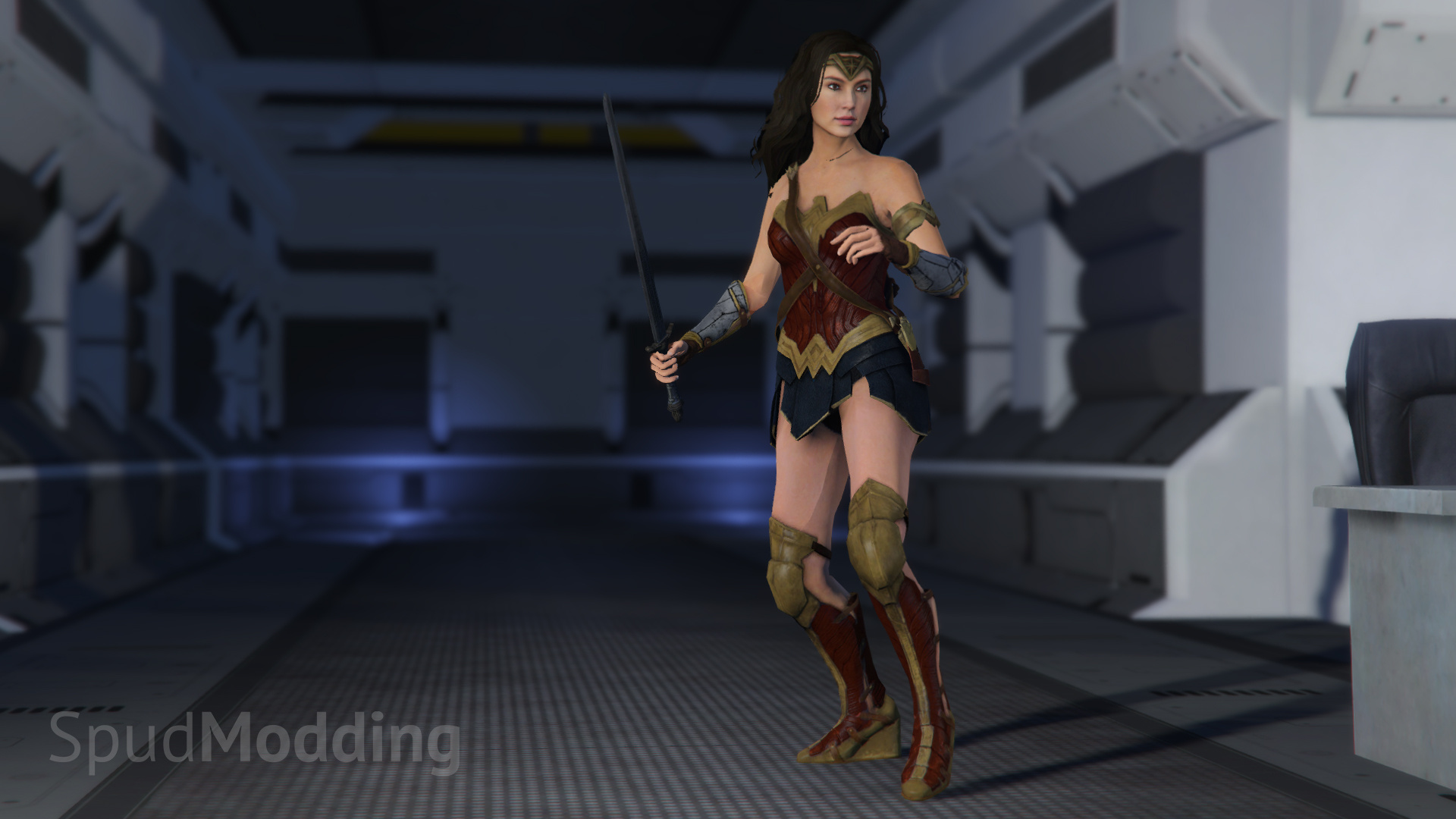 Gta 5 supergirl mod фото 36