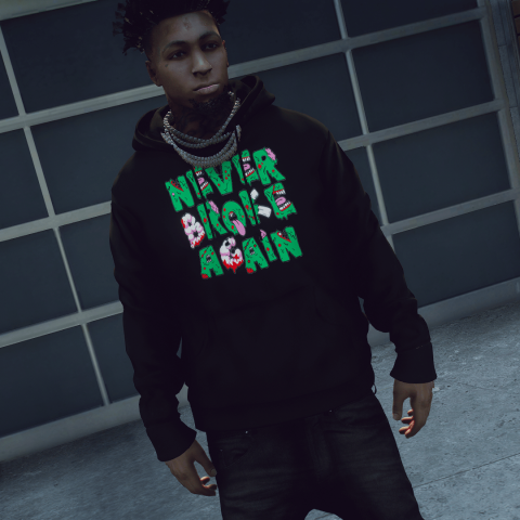 nba youngboy hoodie and sweatpants