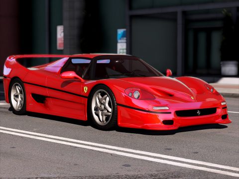 1995 Ferrari F50 [Add-On | Extras | Template] 1.4
