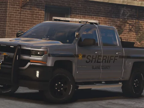 2017 Police Chevrolet Silverado [Replace / FiveM]