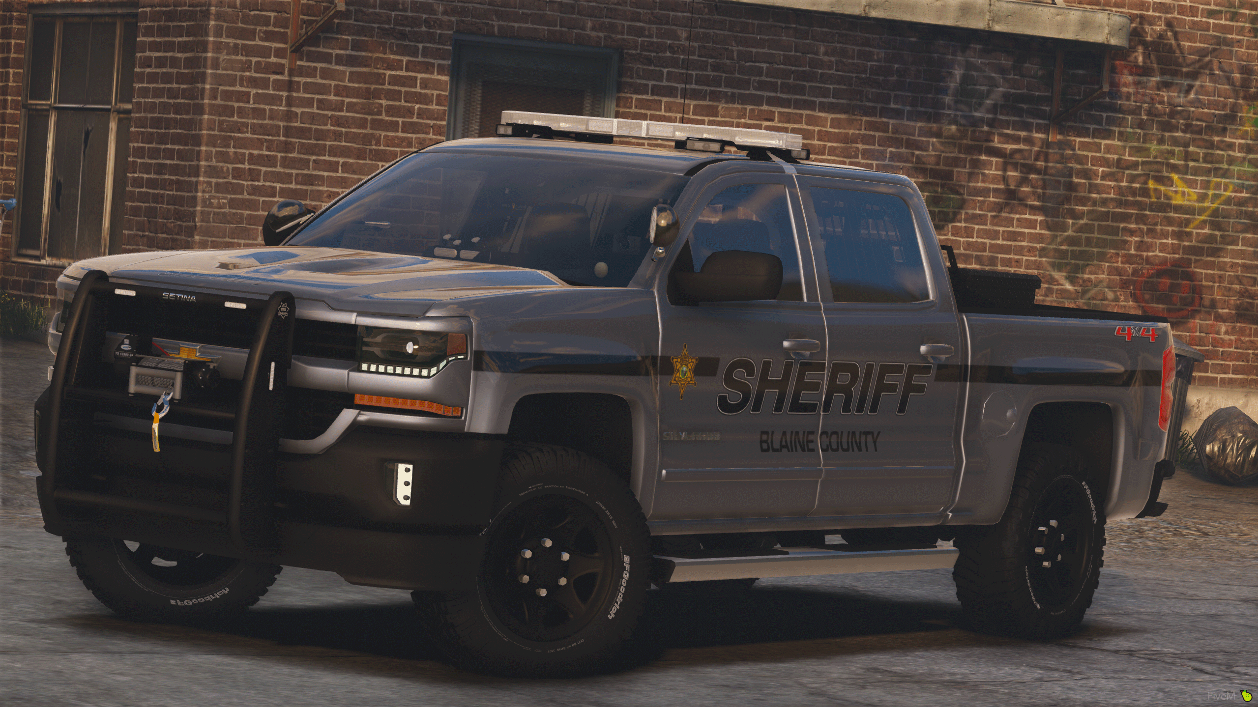 2017 Police Chevrolet Silverado [Replace / FiveM]