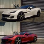 2018 Ferrari Portofino [Add-On | Extras | Animated window | Template] 1.0