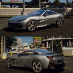 2018 Ferrari Portofino [Add-On | Extras | Animated window | Template] 1.0