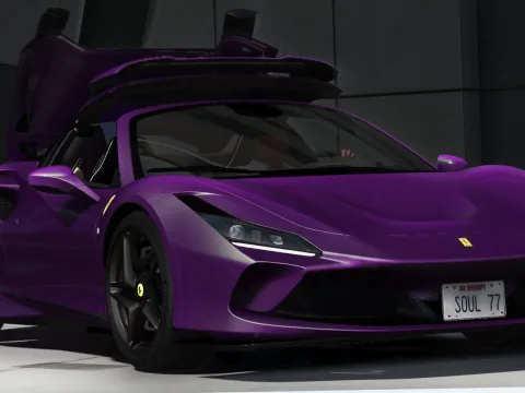 2020 Ferrari F8 Spider [Add-On | Animated Roof]
