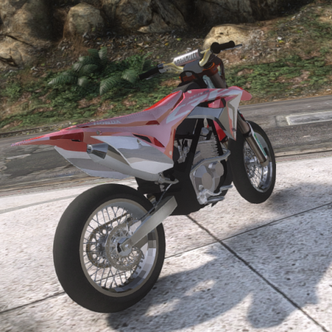 2020 crf450r supermoto [Add-on / FiveM] v1.2 – GTA 5 mod