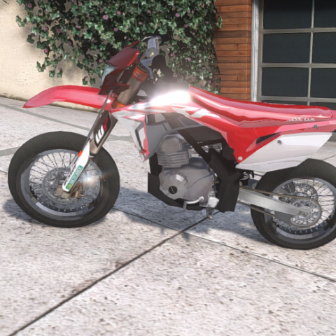 2020 crf450r supermoto [Add-on / FiveM] v1.2 – GTA 5 mod